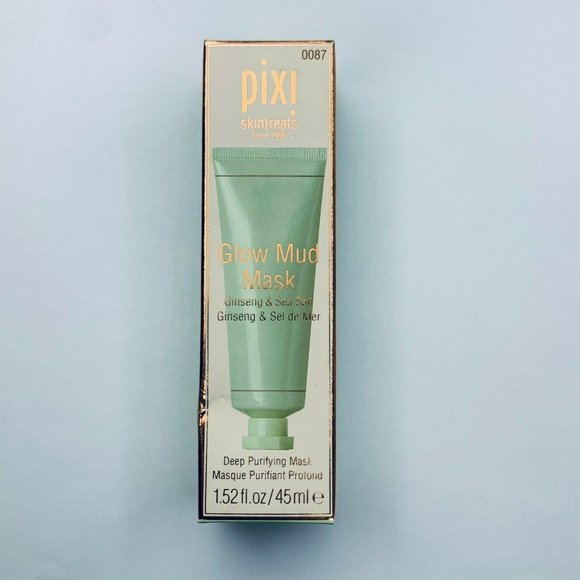 Pixi Skintreats Glow Mud Facial Mask Ginseng Sea S - Picture 1 of 6
